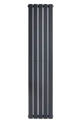 Вертикальний дизайнерський радіатор опалення ARTTIDESIGN Livorno II 5/1800/340 білий матовий Фото - 2
